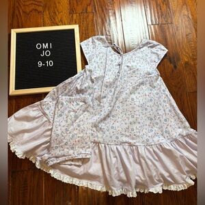 Omi Jo Wdw Floral Ruffle Hem Dress
